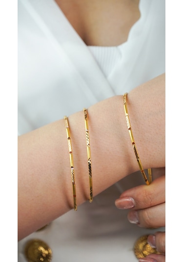 22 Ayar Altın Yatırımlık Ajda Bilezik 10 Gr