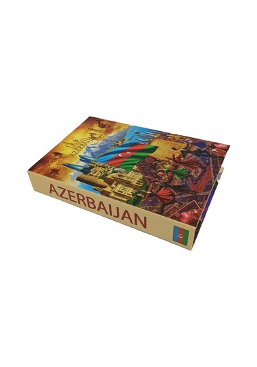 2026 -762 Azerbaıjan Dekoratif Kitap Kutusu