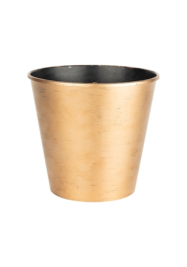 Madame Coco Dior Varaklı Saksı 4 Lt 1ksaks016321x21x19cm-gold