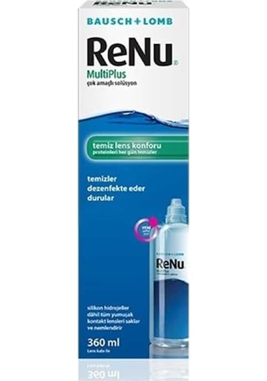 ReNu Multiplus Çok Amaçlı Lens Solüsyonu 360 ML