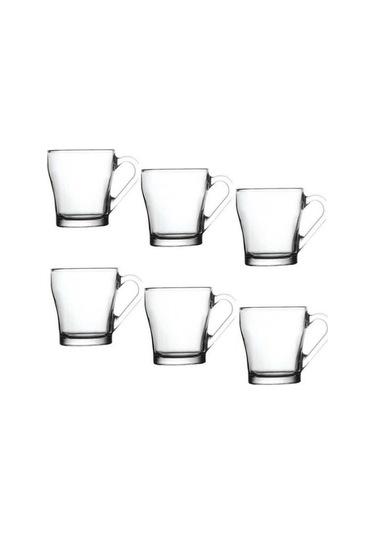 Paşabahçe 55793 Aria Kulplu Bardak 6 Lı 205 cc
