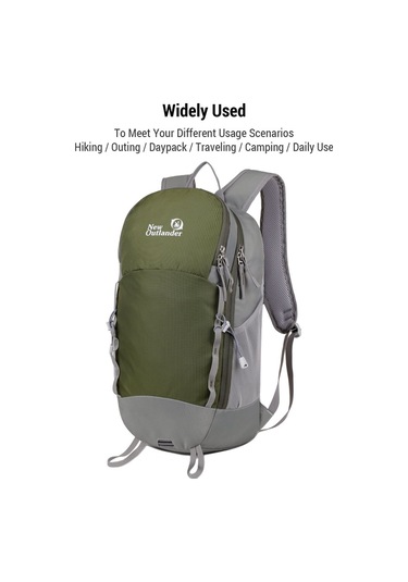 Skycıty Yeni Outlander 30l Yürüyüş Sırt Çantası Su Geçirmez Hafif Günlük Sırt Çantası Erkekler Kadınlar Seyahat Kamp İçin Büyük Kapasiteli Katlanabilir Spor Sırt Çantası 377