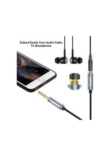 Choetech Aux Uzatma Kablosu 2 M Aux001