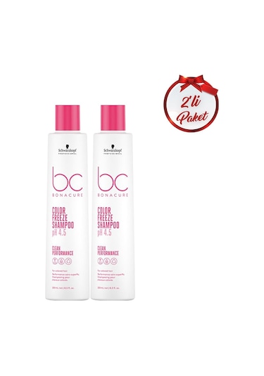 Schwarzkopf BC Bonacure Renk Koruma Zengin Şampuan 2 x 250 ML