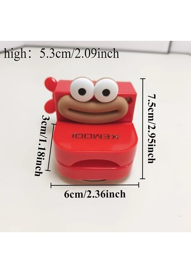 Elmpaly Kırmızı Renkli Manuel Duvar Askılı Otomatik Diş Macunu Dağıtıcı - Dayanıklı Plastik Aile Kullanımı İçin Yaratıcı Tembel İnsan Aleti 1