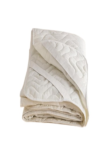 Derbey Kapitoneli Sıvı Geçirmez Alez 220x200 Cm Çift Kişilik Köşe Lastikli Beyaz