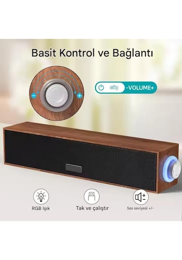 Concord E-3090 Fm Radyo/usb Dahili Kablolu Bluetooth Hoparlör
