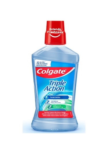 Colgate Üçlü Etki Ağız Bakım Suyu 2 x 500 ML