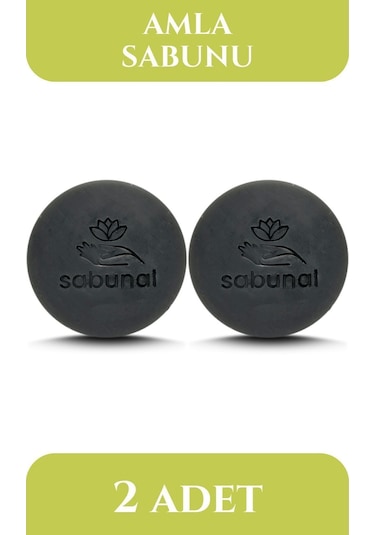 Sabunal Amla Sabunu 2 Adet - Saç ve Sakal Bakımına Uygun Doğal Sabun