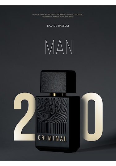 Criminal Man 20 Edp 50 ml Erkek Parfüm