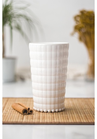 Allegra Beyaz Bardak - 750 Ml Tekli Akrilik Malzeme - Cam Değildir Kırılmaya Dayanıklı - 9044280923988