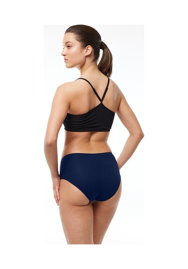Malabadi Kadın Lacivert 2 Li Paket Modal Yüksek Bel Slip Külot 1955 Lacivert