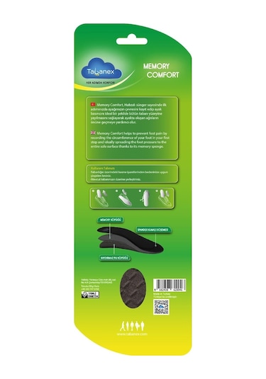 Comfort Tabanex Memory Comfort Erkek Tabanlık