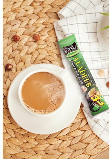 Aladeeb 3'ü 1 Arada Fındık Aromalı Kahve 48 x 18 G