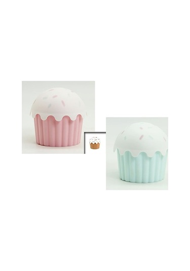 Cupcake Görünümlü Saklama Kabı 1200 Ml Asorti