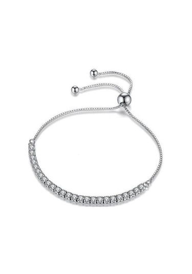 925 Ayar Gümüş Köpüklü Strand Bilezik Altın - Gümüş