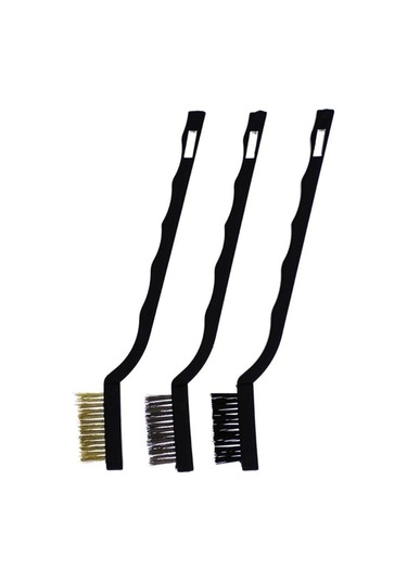 Merttools 3'lü Mini Tel Fırça Seti Yeni Model