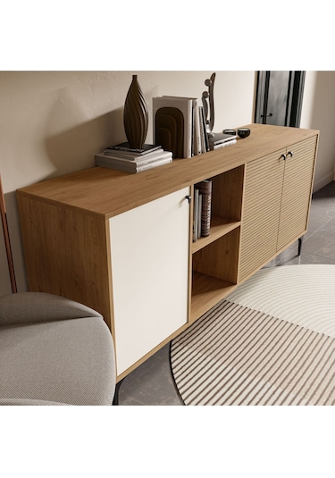 1686 Vısıon Konsol Sepet-Yunus-Beyaz