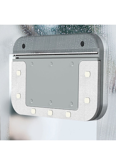 Ayarlanabilir Manyetik Cam Silecek Çift Taraflı Manyetik Pencere Sileceği Yüksek Seviye Yalıtım Cam Temizleyici, Özellikler: Dikdörtgen 3-10mm Beyaz