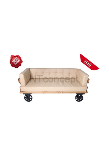 Ntconcept Masif Ağaç Loft Koltuk (353422850)