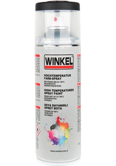 Wınkel Sprey Boya Yüksek Isıya Daynk. Siyah 400ml