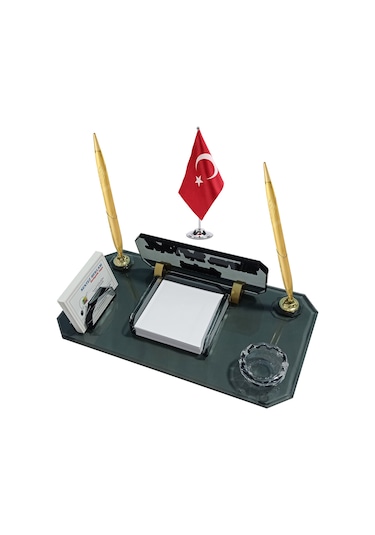 Sentez Bayrak Hediyeli Bloknot Masa İsimliği