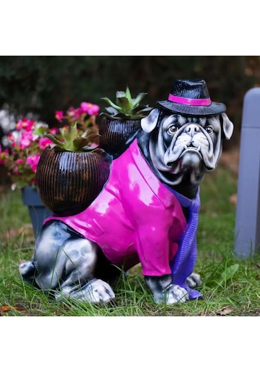 By Ari Şapkalı Bulldog Saksı Bd158-3 Diğer