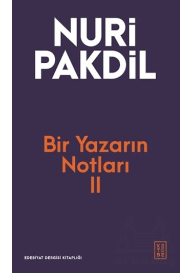 Bir Yazarın Notları Iı Ciltli Ketebe Yayınları
