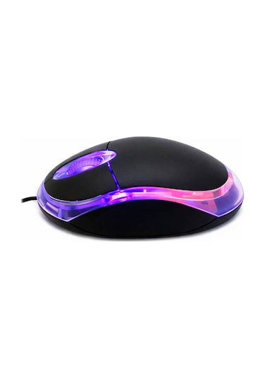 5 Adet - Koodmax Usb Optik Mouse 800 Dpı - Kablolu Maus - Işıklı W0015-n5-5adet