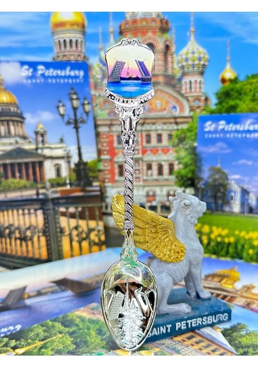 Bjorn Hatıra Kaşığı "saint Petersburg, Peter" 241359403