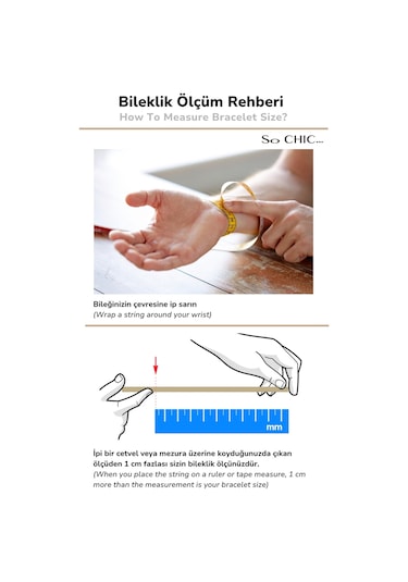 So Chic Gökkuşağı 18 Ayar Beyaz Altın Kaplama 20 Cm Gümüş Bileklik Rodyum