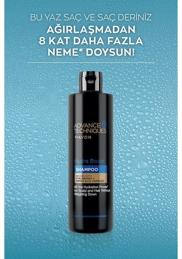 Avon Advance Techniques Hydra Boost Nemlendirici Şampuan 3 x 400 ML