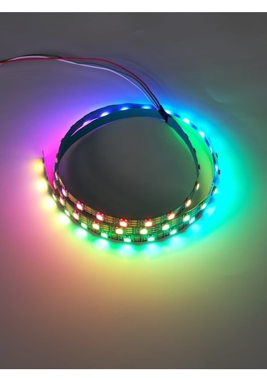 Ws2812B PC Anakart uyumlu 50cm Argb Şerit Led 5V