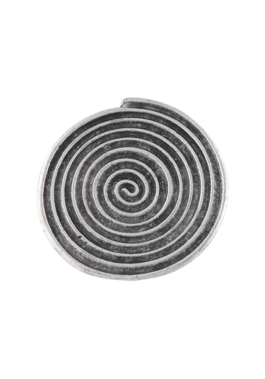 Kadın Antik Gümüş Kaplama Ayarlanabilir Spiral Yüzük N11.11426 Gümüş