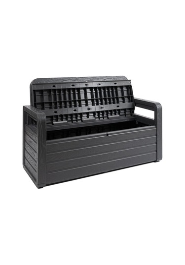 Panchina Forever Spring Antrasit Sandıklı Bahçe Bankı