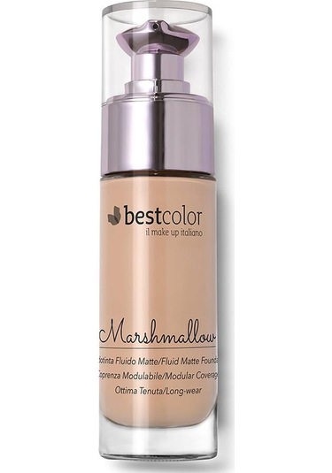 Best Color Fuild Matte Marshmallow A02 Krem Karamel Ton Likit Fondöten 02