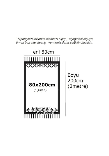 Çift Taraflı Kilim Yolluk - Siyah Beyaz Piramit Desen 80x200