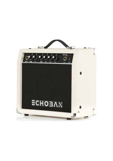 Echoban Ga15 15 Watt Beyaz Gitar Amfisi