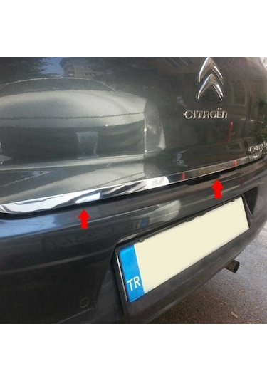 Citroen C Elysee Krom Bagaj Alt Çıtası 2013 - 2020