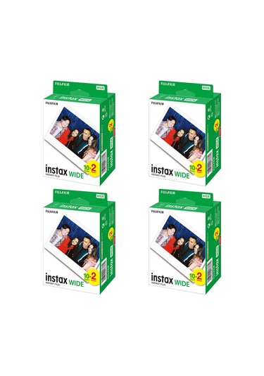 Instax Wide 20'li Film 4'lü Set 80 Poz