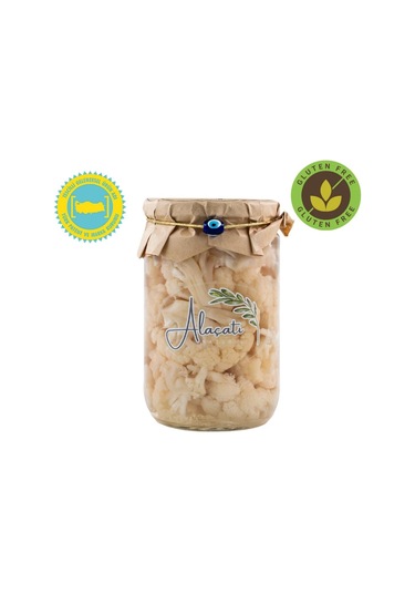 Alaçatı Naturel Doğal Karnabahar Turşusu 660cc Süzme 300 G E