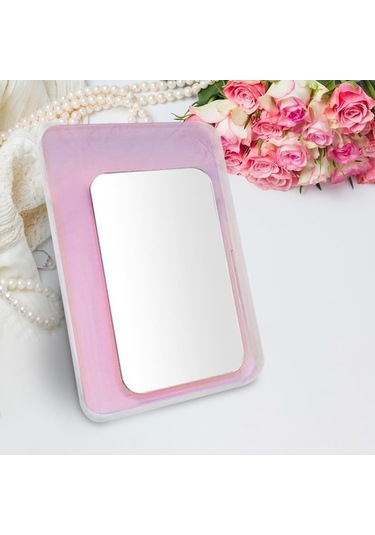 Pazly Suntek Masa Makyaj Için Dekorasyonu Cafe Aynası Akrilik İa Çok Renkli