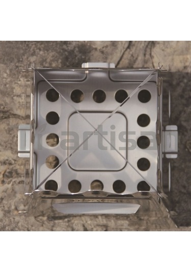 Wondernest Ws009m Taşınabilir Sobası Paslanmaz Çelik Kamp Ocağı Odun Mekan Isıtıcı Dış Mekan Ayrılabilir 304 No Model Çok Renkli