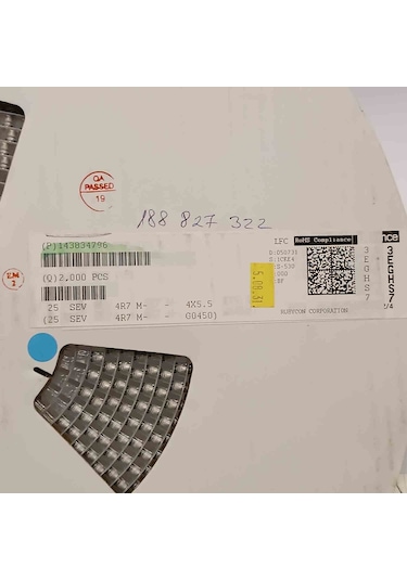 143834796 4.7mf 25v 4x5.5 Smd Kondansatör 150 Adet