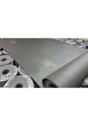 2 Mm 10 Kv Siyah İzole Halı 100x60