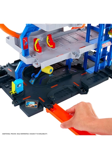 Hot Wheels Cıty Mega Loop Garage Jbm74