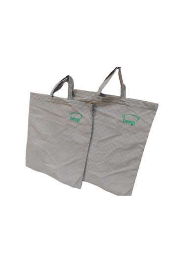 Pazar Çanta Döşemelik Kumaş Kareli Desen El Yapımı 30 kg Taşıma Kapasite 2 Adet