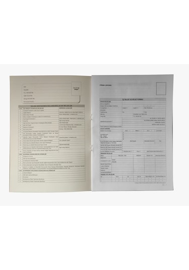 turunucuBEYAZ Kırmızı Personel Özlük Dosyası 25'li Paket