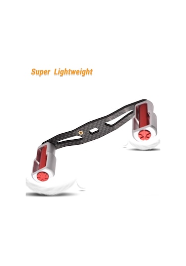 Yuntech01 Karbon Fiber Olta Makinesi Kolu - 8x5mm İç Çap, 10.5cm Uzunluk, Turuncu Renk, Kolay Kurulum, Çeşitli Markalara Uyumlu