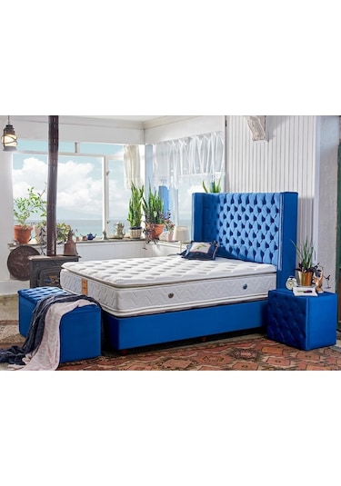 Nironyatak Dream Yatak 100X200 Tek Kişilik Çift Pedli Ekstra Lüks Yatak 34 C